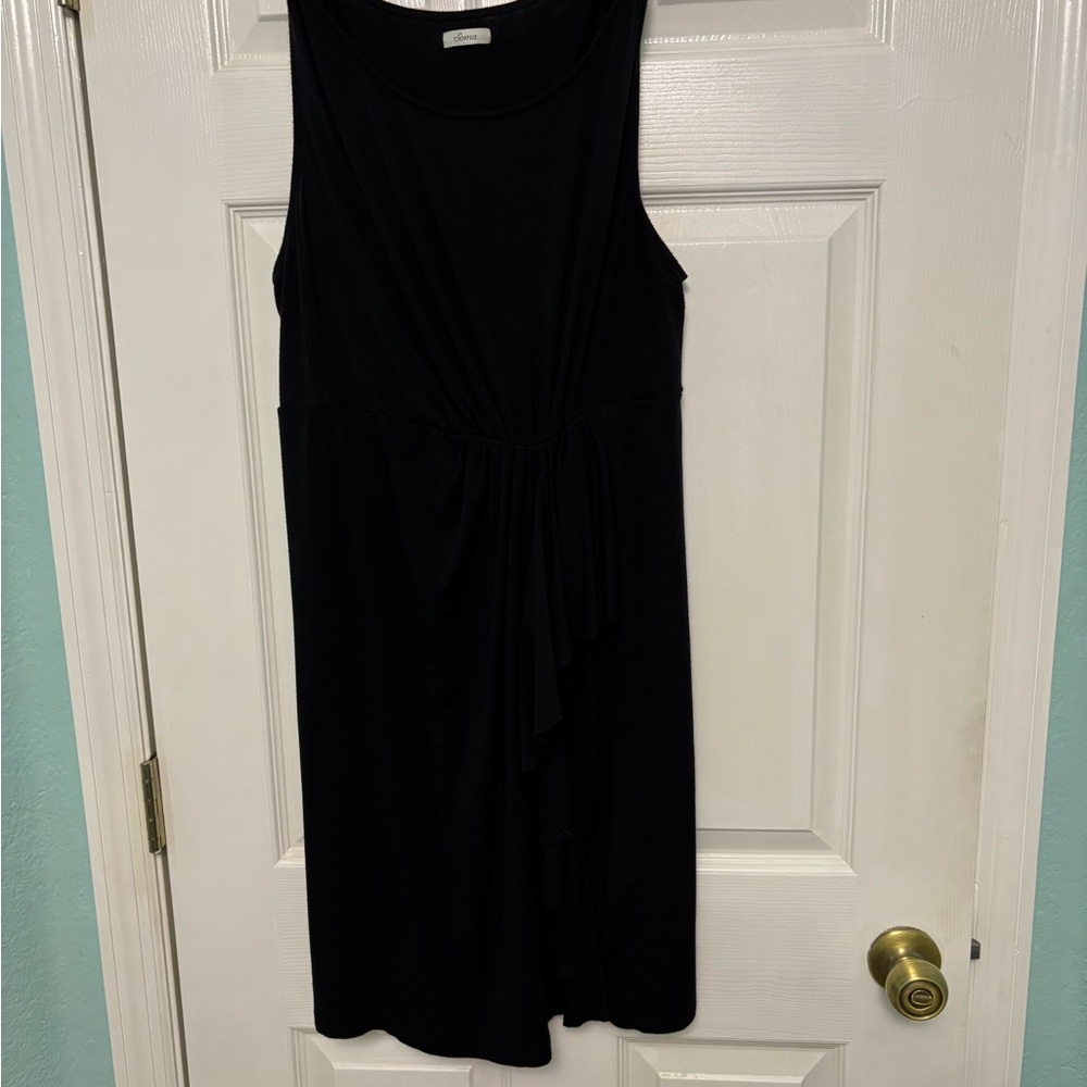 Soma Elegant Black Sleeveless Dress XL